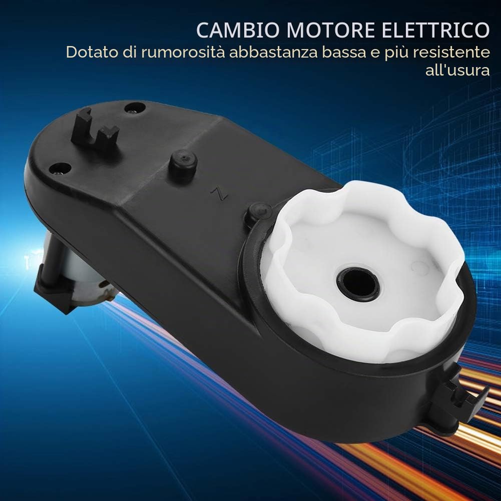 12000-20000RPM Cambio con motore, motocicli RS390 Motoriduttore elettrico universale 6V / 12V per parti di ricambio per auto giocattolo per bambini.(12V 12000RPM)