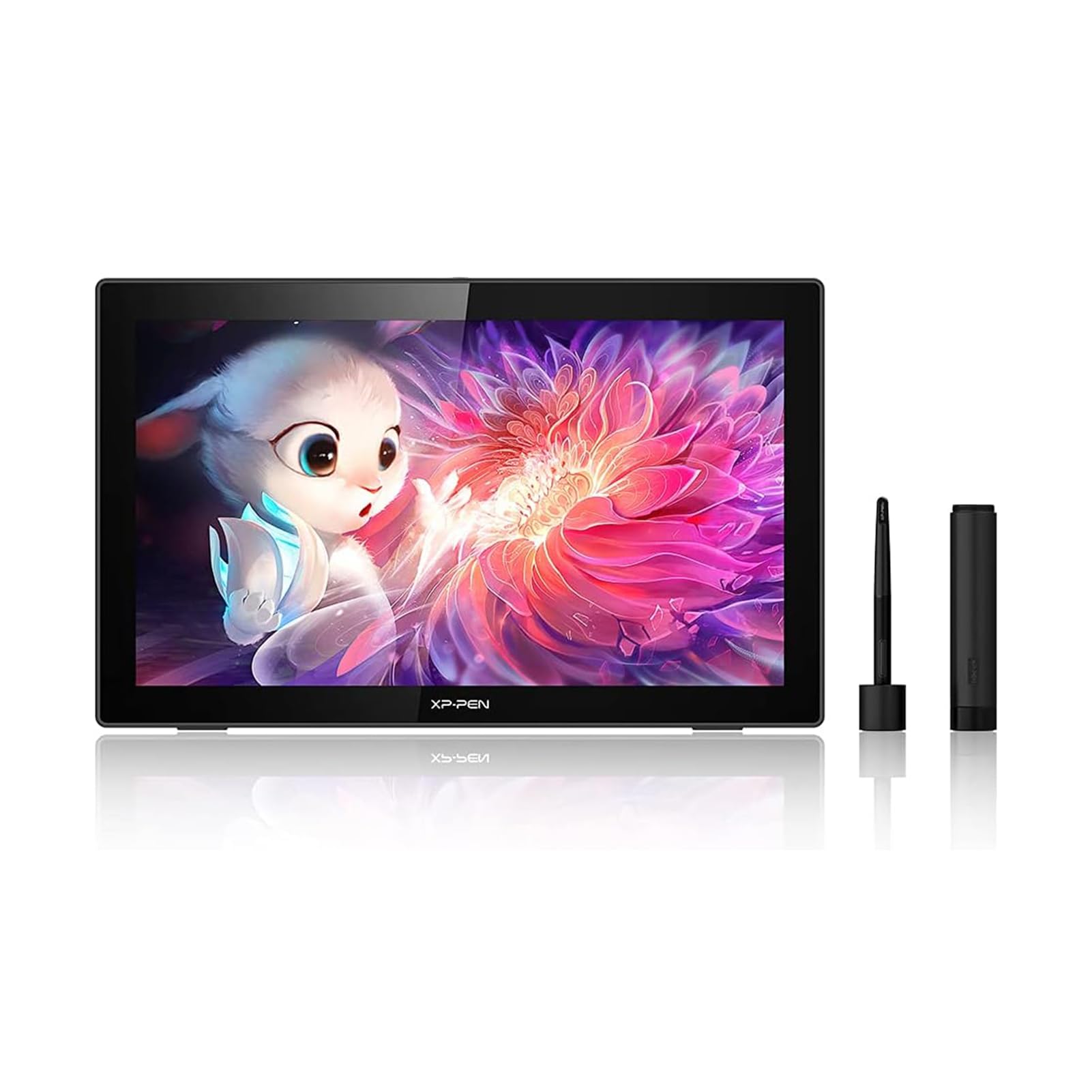 XPPen Tablette Graphique avec Ecran Artist 22 Pro 2e Génération Tablette à Ecran Intéractif en 21,5 Pouces avec Stylet Passif à 8192 Niveaux Interface USB-C Compatible Mac et Windows