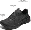 Zapatillas de caminar barefoot para hombre con puntera extra ancha (919hei,44) 7