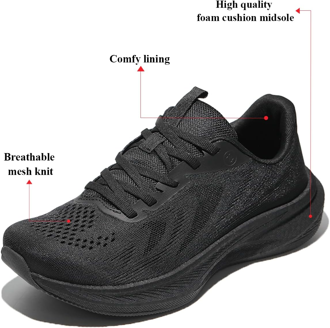 Zero Drop Extra Wide Toe Box Shoes for Man & Women, Lightweight Breathable Non-Slip Barefoot Sneakers for Gym, Trail & Casual - Image 4