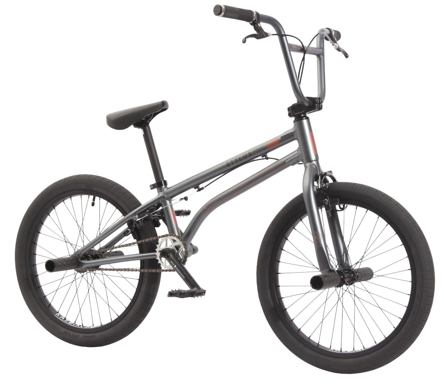 KHEbikes KHE Stylus V2 BMX Bike 2025 – 20 Zoll Flatland – 8,9 kg – Aluminium – Affix Rotor – Freecoaster Nabe – Brakeless Ready – inkl. Pegs – Highend Komplettbike – Made for Tricks