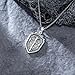 Swordgod Cross Shield Necklace 925 Sterling Silver Armor of God Mens Pendant Shields of Strength Necklace Men Valentines Day Gifts for Husband Templar Crusade Religious Faith Pendant