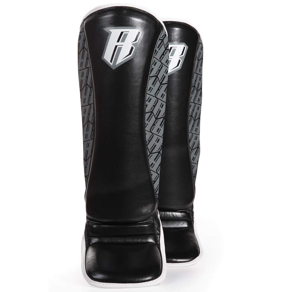 Revgear Superlite Light Weight Leather Shin Guards | for Martial Arts and MMA