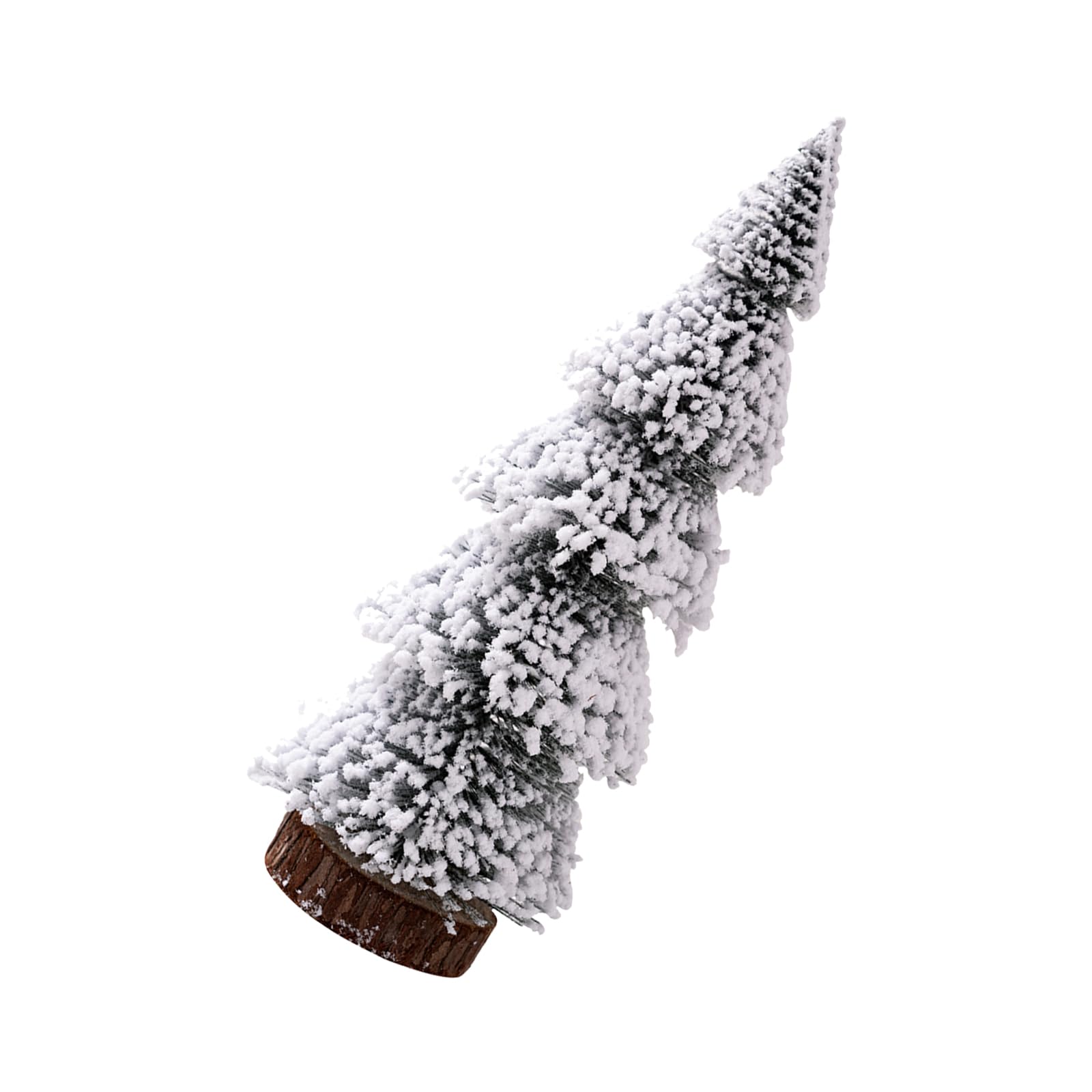 KAQNTUD Small Christmas Trees Decorations Artificial Snow Pine Desktop Ornaments Party Accessories Christmas Decoration Snow Pine Party Accessories for Holiday Desktop