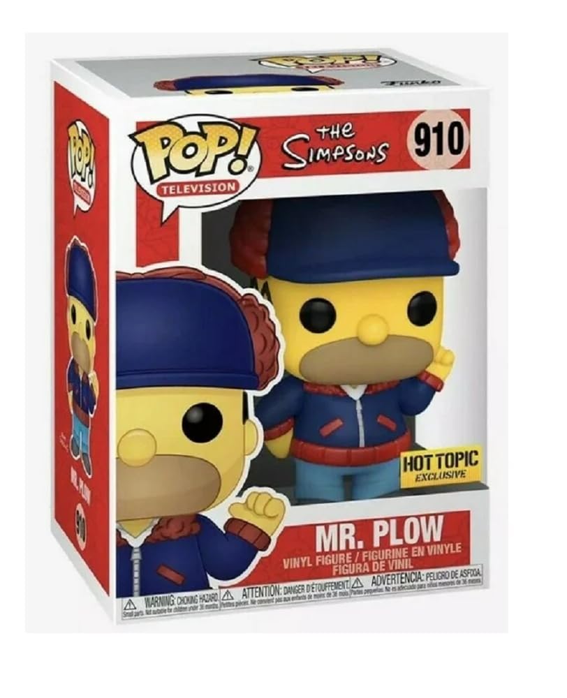 Funko 52253 Pop! Television: I Simpson - Mr. Plow (Edizione Speciale) #910