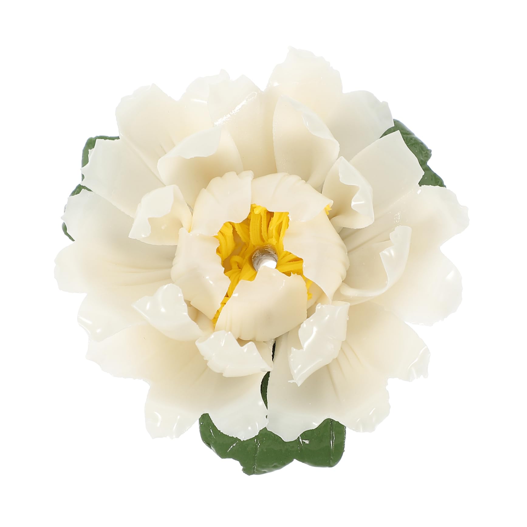 IMIKEYA 4piezas Censer De Diseño De Peonía para Aromaterapia Soporte para Incienso De Mesa Decoración Elegante para y