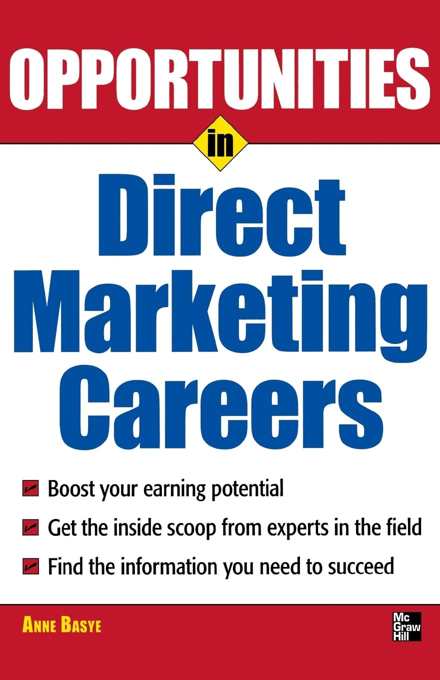 Buy Opportunties in Direct Marketing (Opportunities in) — BookShops.in