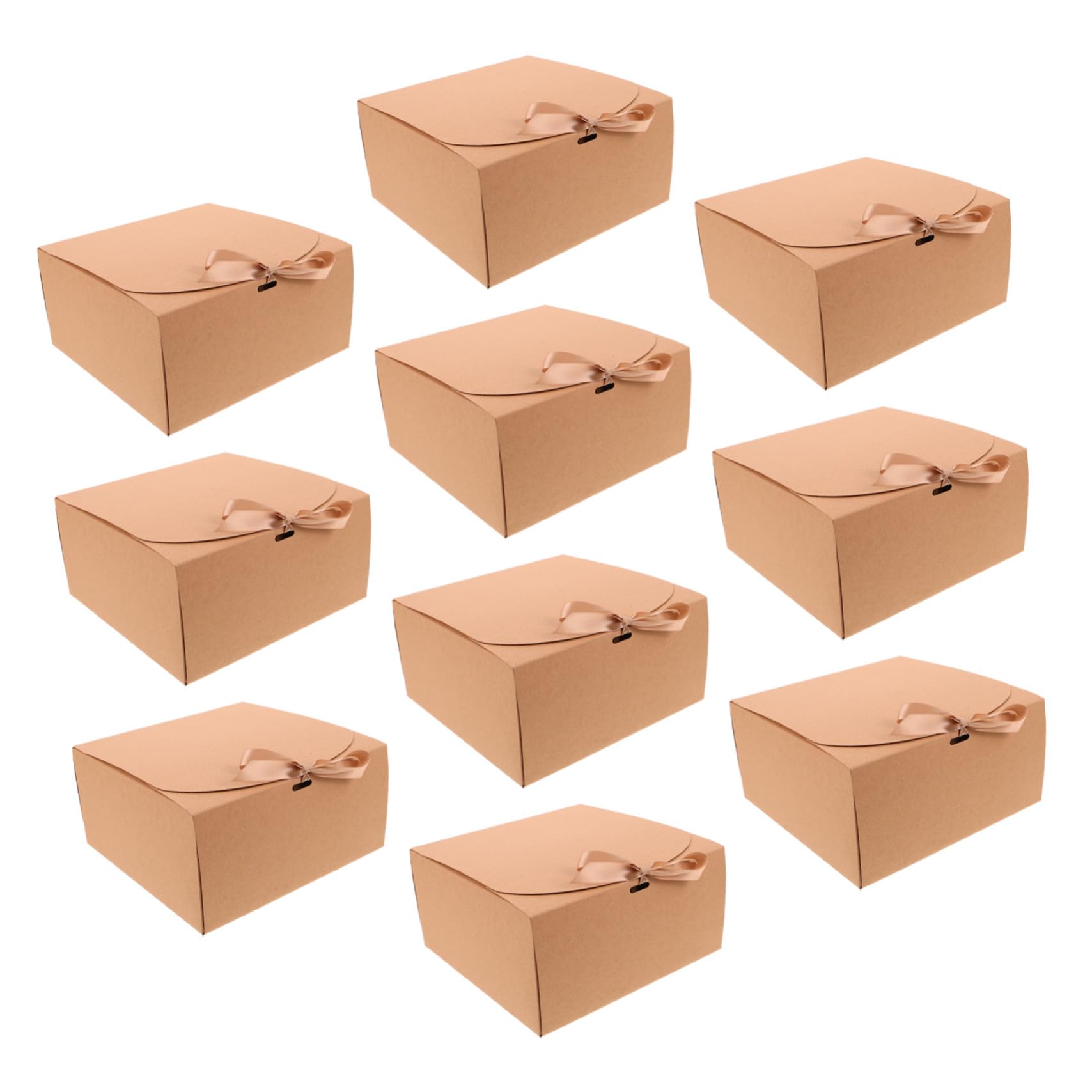 Gatuida 10 Pezzi Scatole Regalo Piccole con Scatole con per Caramelle Cioccolatini Biscotti per Bomboniere Matrimonio Compleanno Shower
