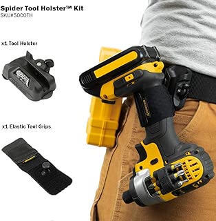 Spider Tool Holster Set - Improve the way you carry and organize tools on your belt! - coolthings.us
