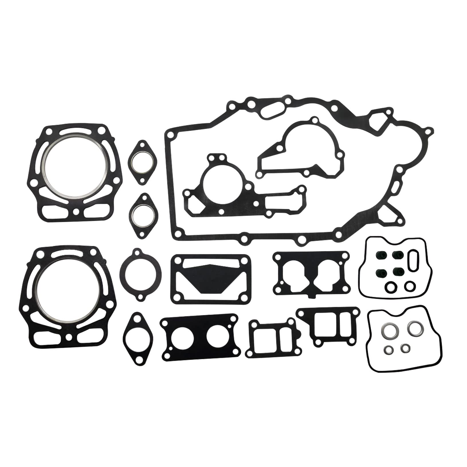 MIA10941 59051-2112 11004-2107 11060-2449 11061-2182 Completer Engine Rebuild Gasket Kit Replacement for Kawasaki Mule 2500 2510 KAF620 FD661
