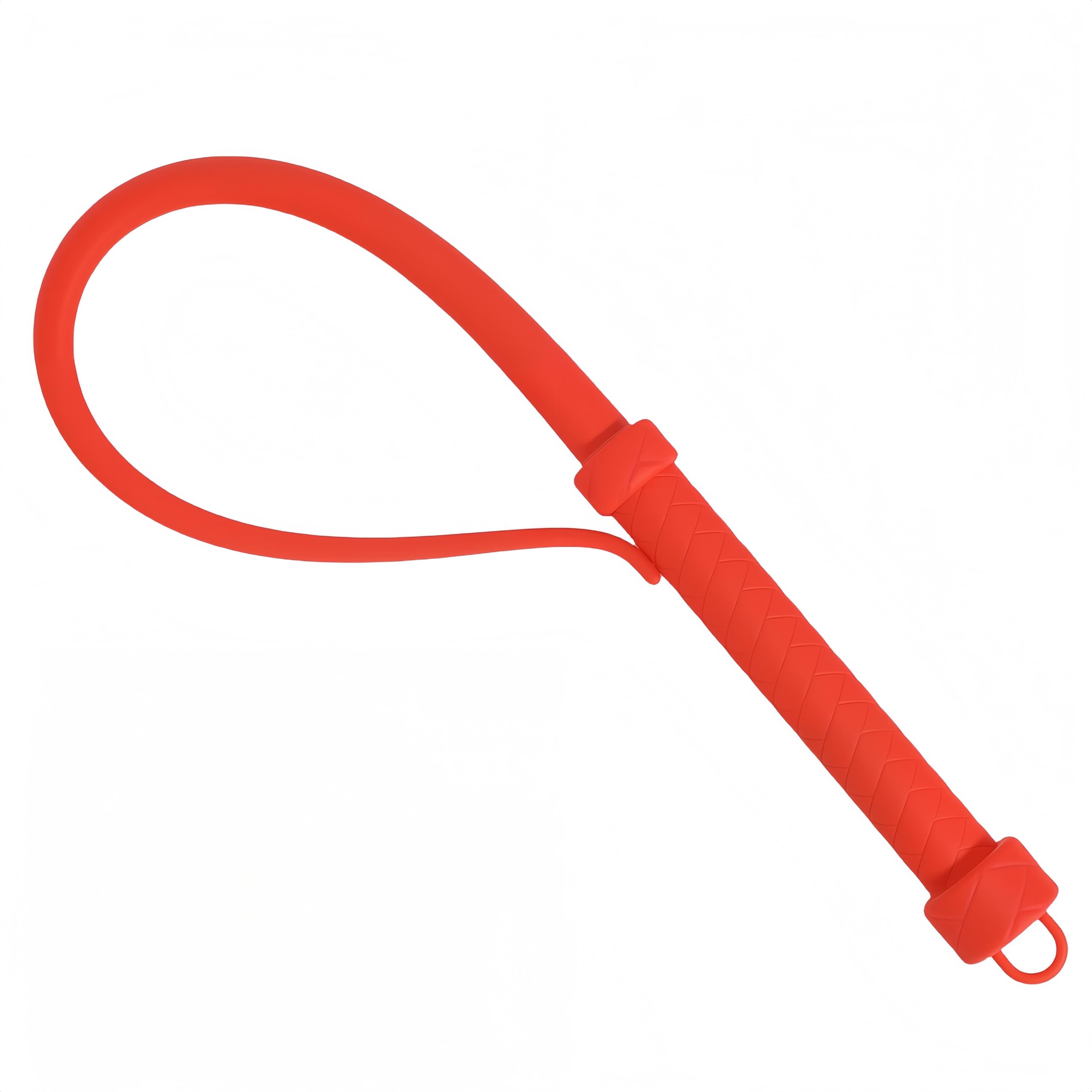Sex Whip for Adults – 25" Silicone Horse Spanking Paddle, Flogger for Couples, BDSM Toy for Sensual Play, Adult BDSM Crop, Erotic Spanking Whip, Sex Toy for Men &amp; Women (Red)