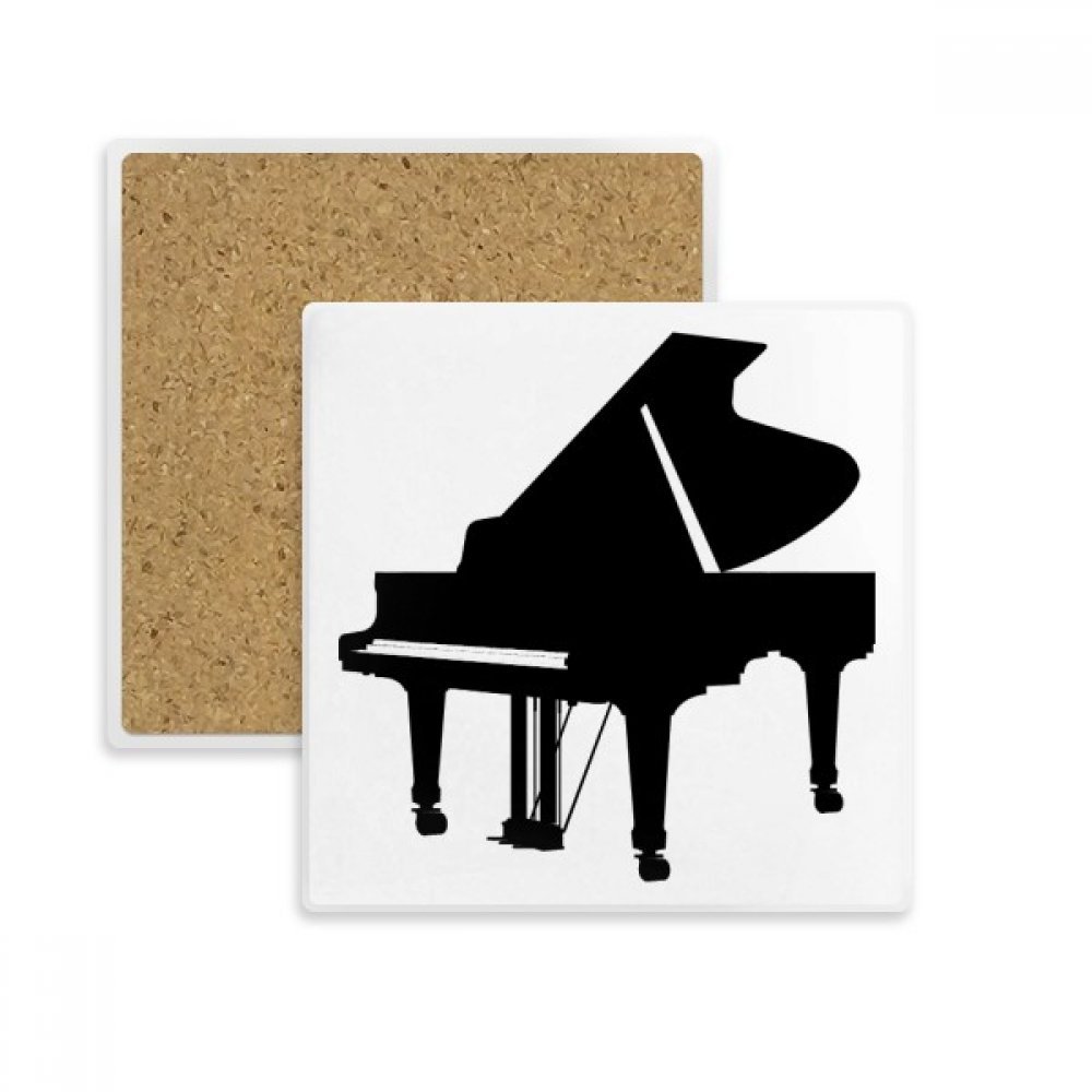 Coaster porte de pierre pour éliminer les taches de boisson piano