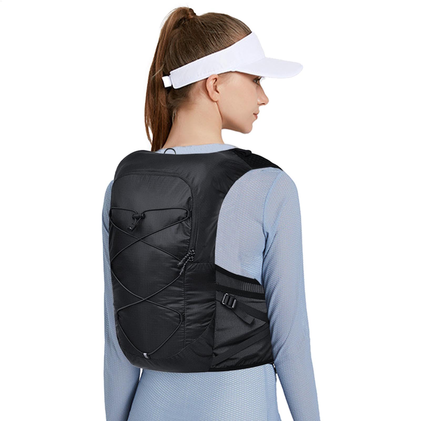 Sac à dos gilet de course – Sac à dos d'hydratation portable, stable, doux, léger et respirant pour sports de plein air | Gilet d'hydratation longue durée pour marathons ultra coureurs, sac à dos de