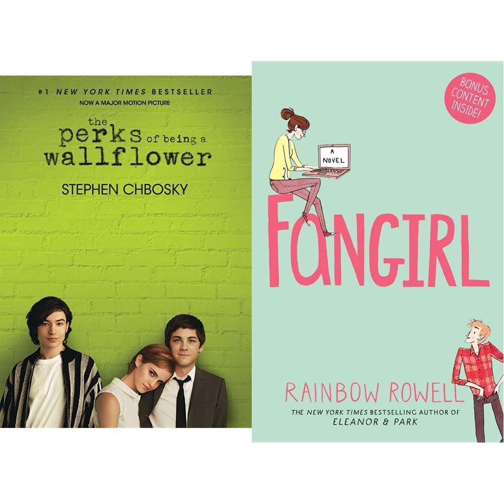 The Perks of Being a Wallflower+Fangirl(Set of 2 books)