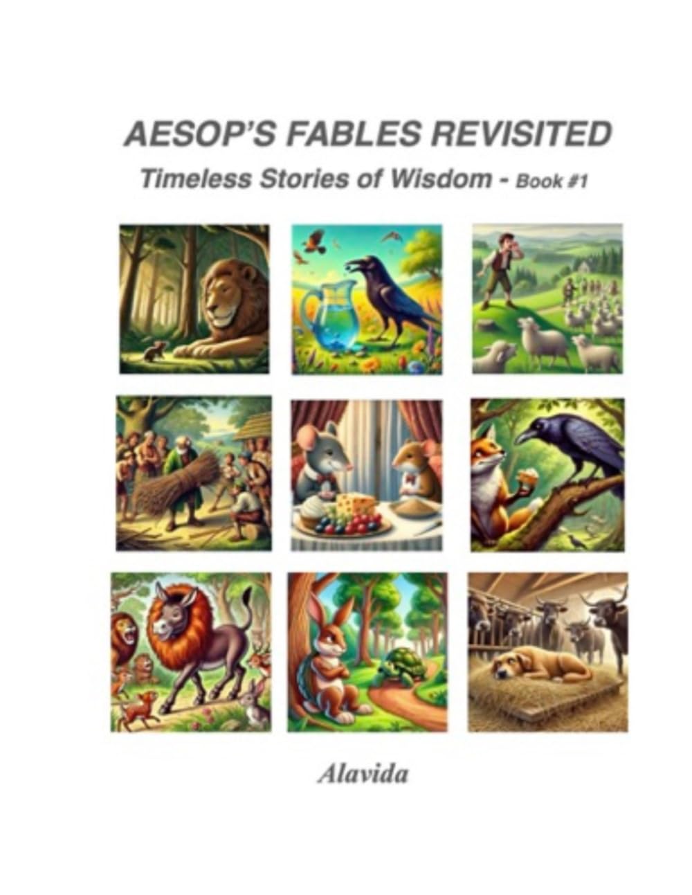 Aesop's Fables Revisited: Timeless Stories of Wisdom - Book #1