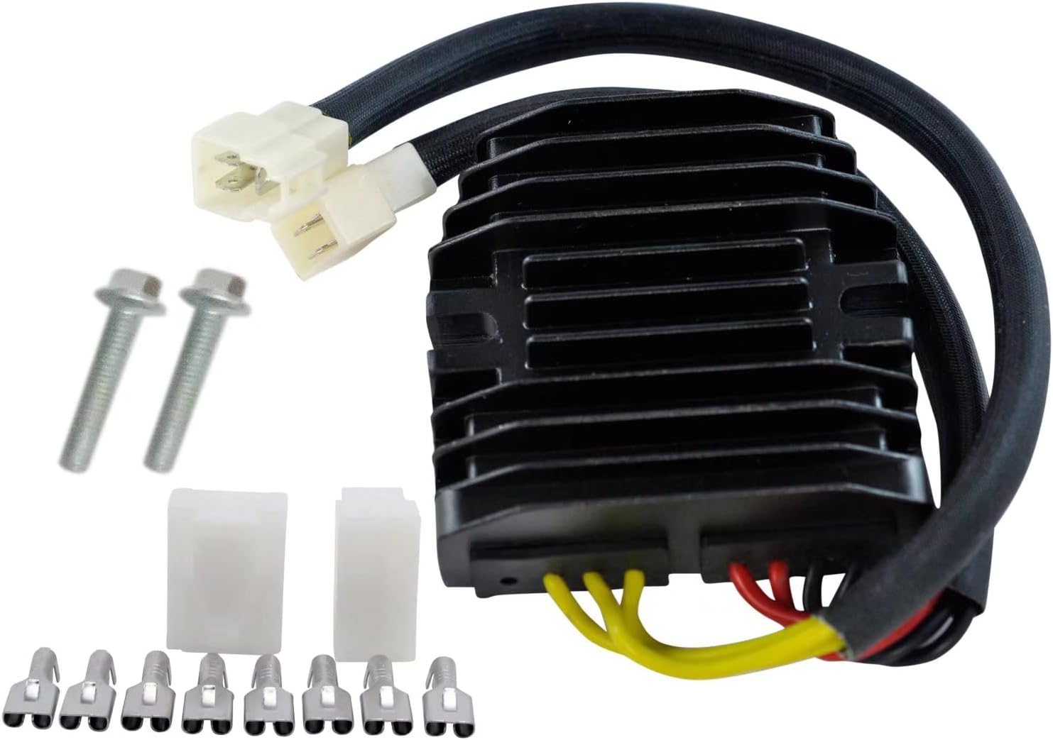 Mosfet Regulator Rectifier for Triumph 600 650 675 955 1050 cc Ducati 749 848 999 1098 1000 1099 1198 cc 1998-2013 Repl.# 540.4.019.1A 540.4.027.1A T1300560