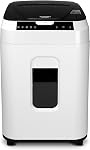 Aurora Commercial Grade 200-Sheet Auto Feed High Security Micro-Cut Paper Shredder/ 60 Minutes/Security Level P-5