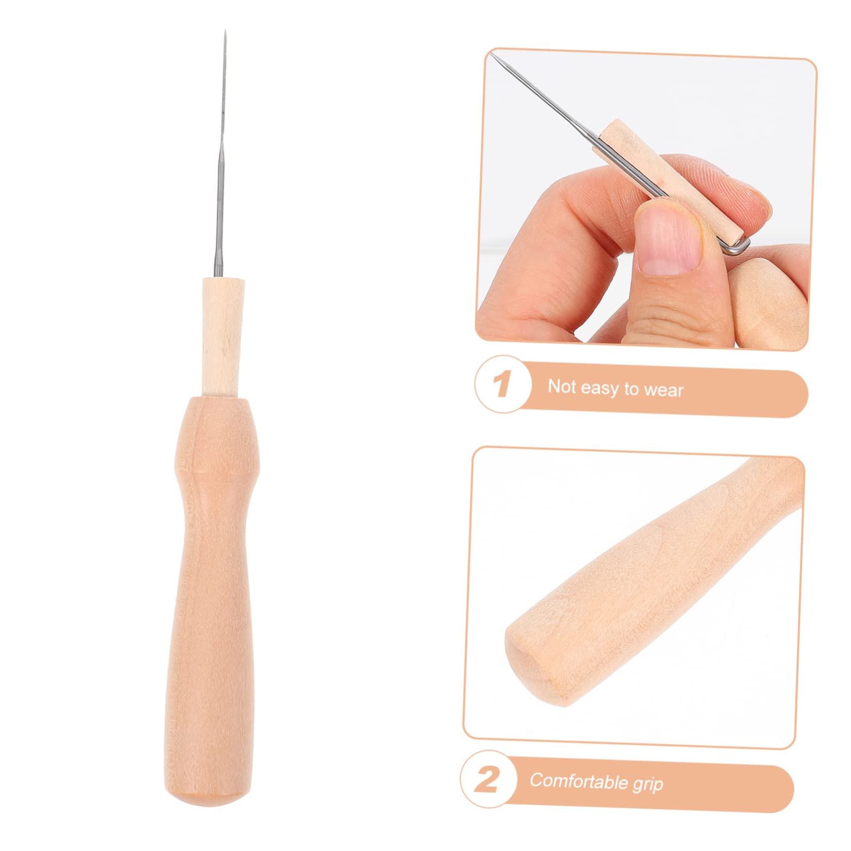 Lurrose 25pezzi Aghi Per Infeltrimento Con Manico Ergonomico Strumenti Fai Da Te Per Infeltrimento Della e Creazioni Artistiche