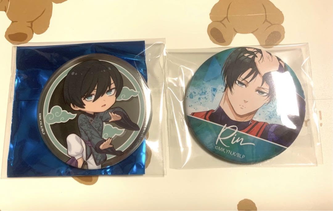 Amazon.co.jp: ブルーロック ブルロ 糸師凛 チャイナ 缶バッジ 売り