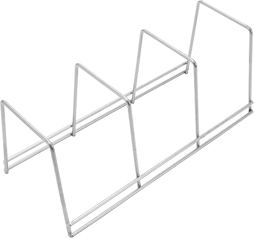 YBM Home Estante de almacenamiento de platos de alambre para platos, tablas de cortar, utensilios para hornear, ollas y sartenes, bandejas de