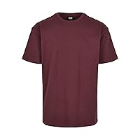 Urban Classics Maglietta Oversize T-Shirt, Rosso (Cherry)