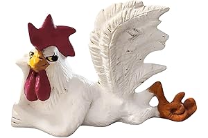 Captivating Rooster Figurine: A Whimsical Addition to Your Country Decor