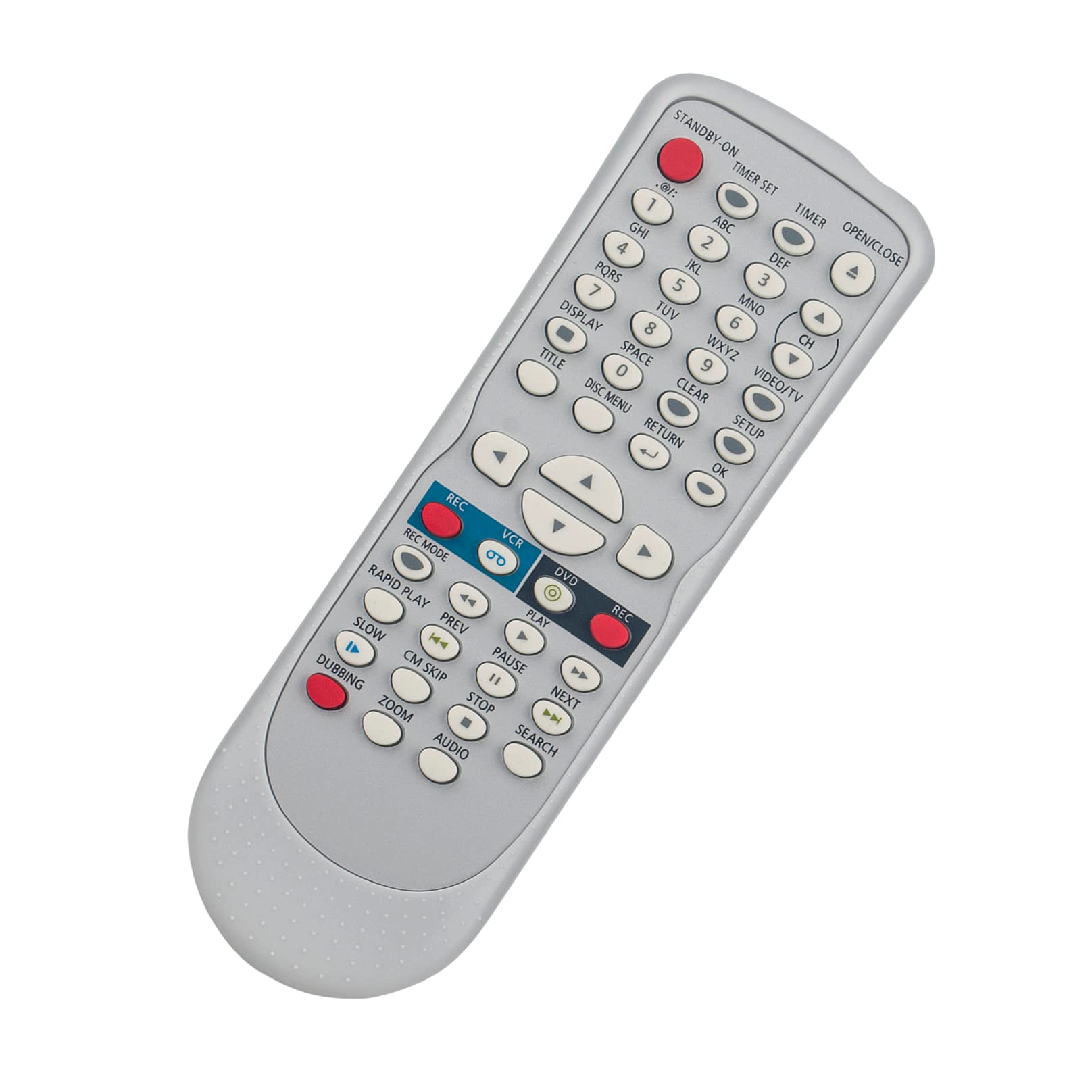 NB654 Replacement Remote Control -ALLIMITY- fit for Funai VCR/DVD Player Recorder NB654 NB654UD Remote SV2000 WV20V6 PY90VG