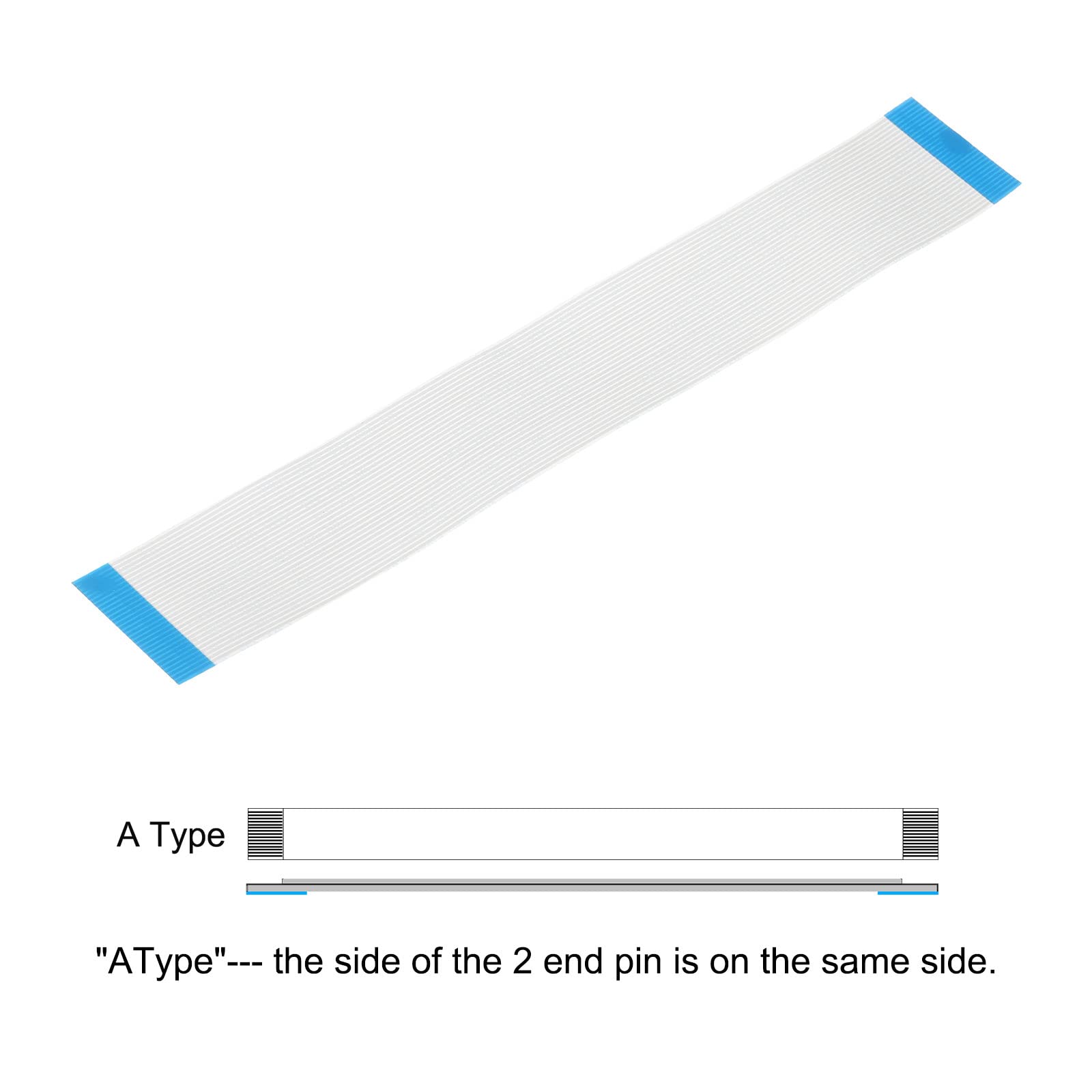 Amazon.co.jp: uxcell フレキシブルフラットケーブル 延長リボン