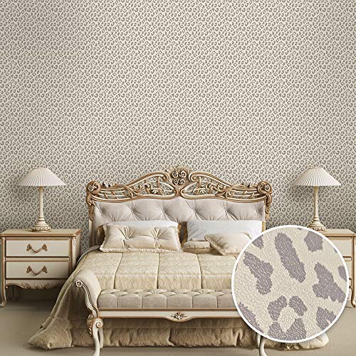Papel tapiz adhesivo de leopardo impermeable para rollo de plástico de muebles 40cm 5