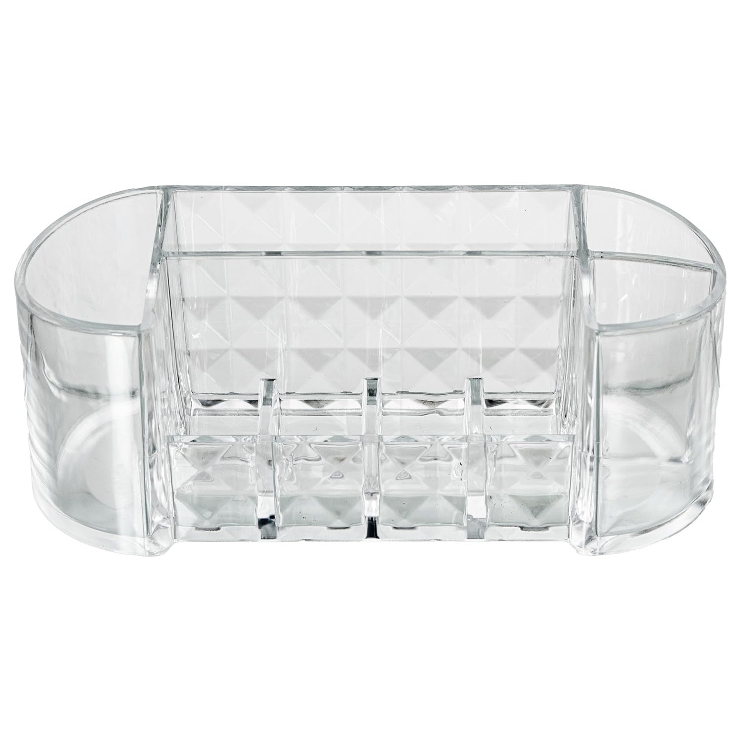 Organisateur acrylique pour cosmétiques DRW petit rangement transparent salle de bain