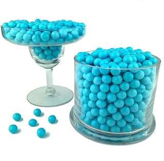 Powder Blue Sixlets 2 Lb Bag - Perfect For Table Centerpieces, Weddings, Birthdays, Candy Buffets, & Party Favors.