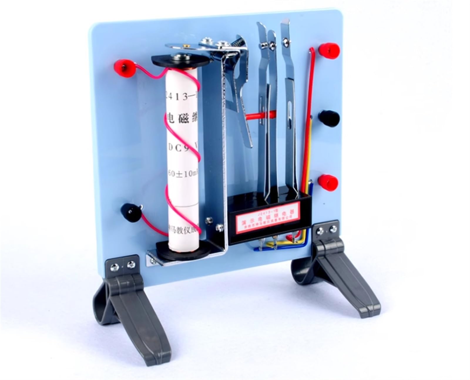 Przekaźnik elektromagnetyczny, tablica demonstracyjna, instrument edukacyjny, sprzęt eksperymentalny, materiały edukacyjne, demonstracja elektromagnetyczna