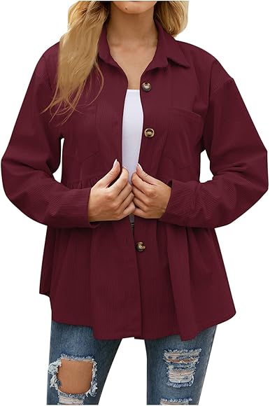 Amazon ladies shacket Clearance