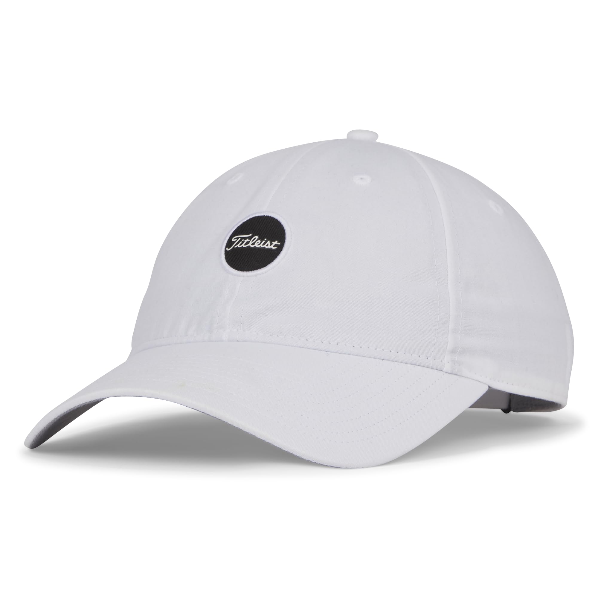 Titleist Montauk Lightweight Golf Cap, White/Black, Adjustable