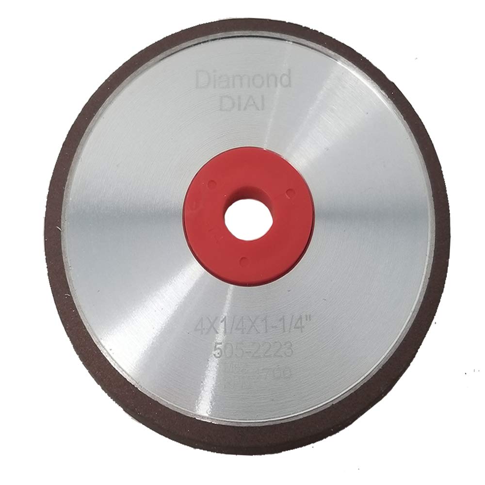 Buy 4" Diamond Greenteeth Sharpening Wheel 1/4" 150 Grit w/Adapter