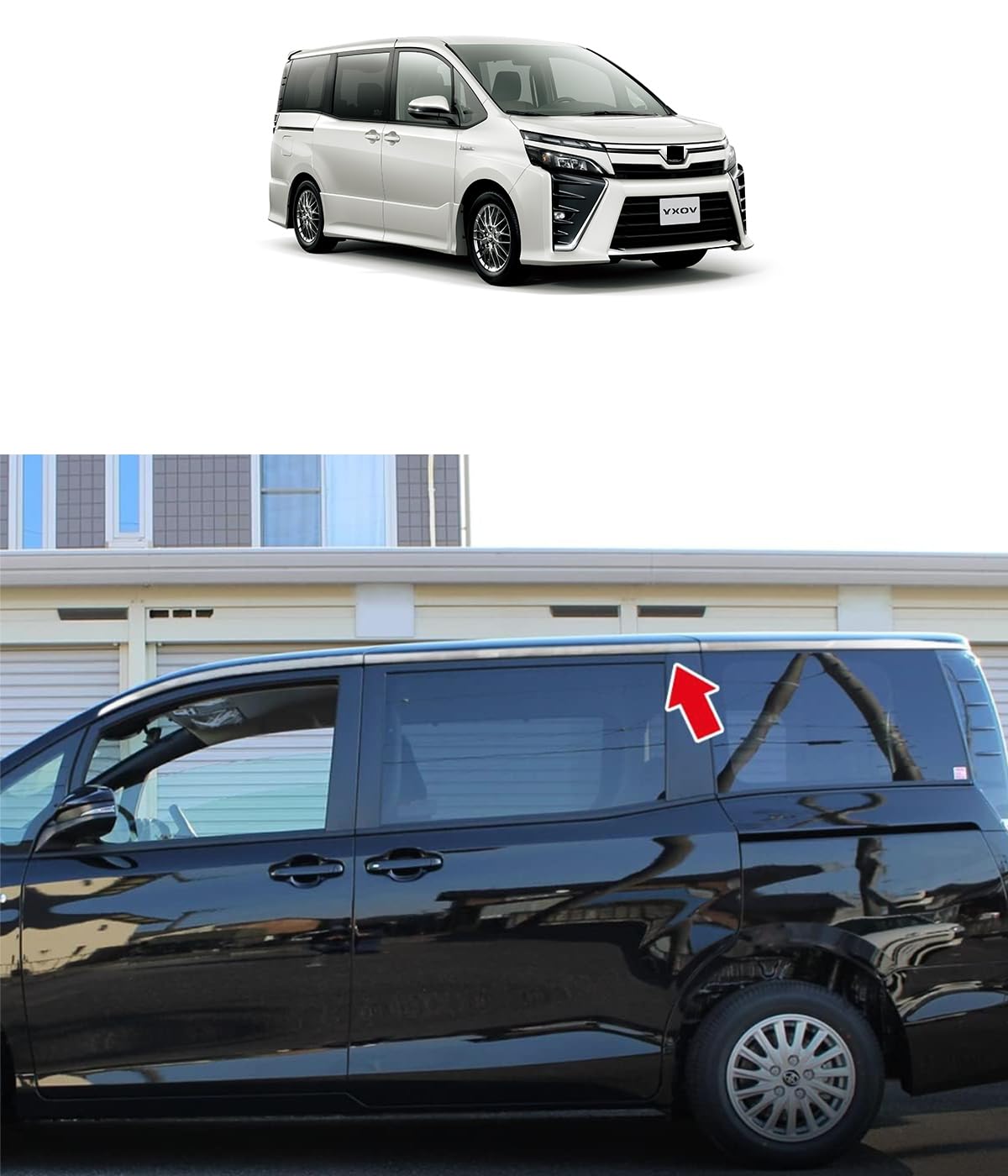 NOAH/VOXY 80系 ウィンドートリム MPT-080-1034 相談あり NOAH/VOXY 80系 ウィンドートリム MPT-080-1034 相談あり 楽天