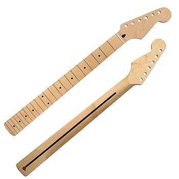 Amazon | BAMFY メイプル 22フレット ギターネック ワンピース
