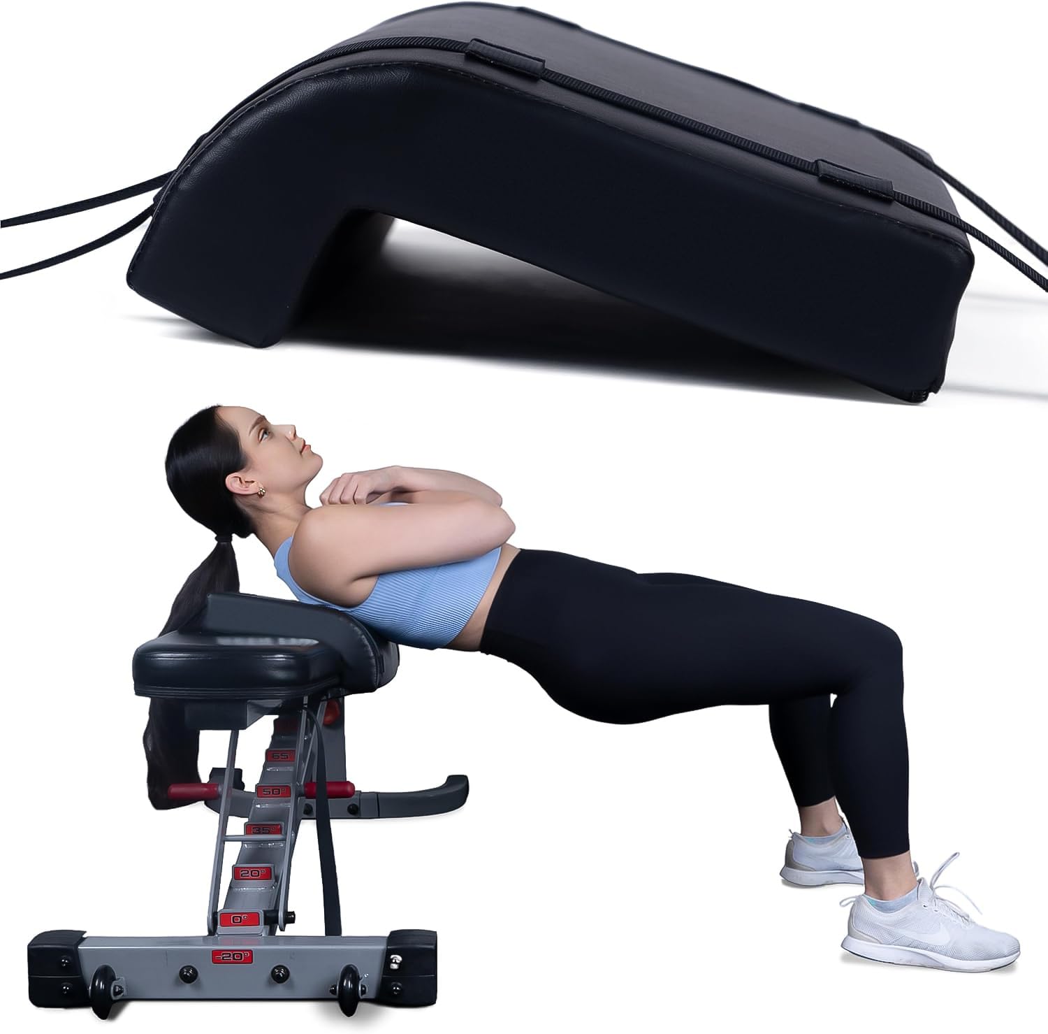 Hip Thrust Bench Pad para espalda, hombros y cuello, aparatos de fitness, almohadilla de espuma para levantamiento de pesas, levantamiento de caderas, banco, cojín para aparatos de fitness, equipos de