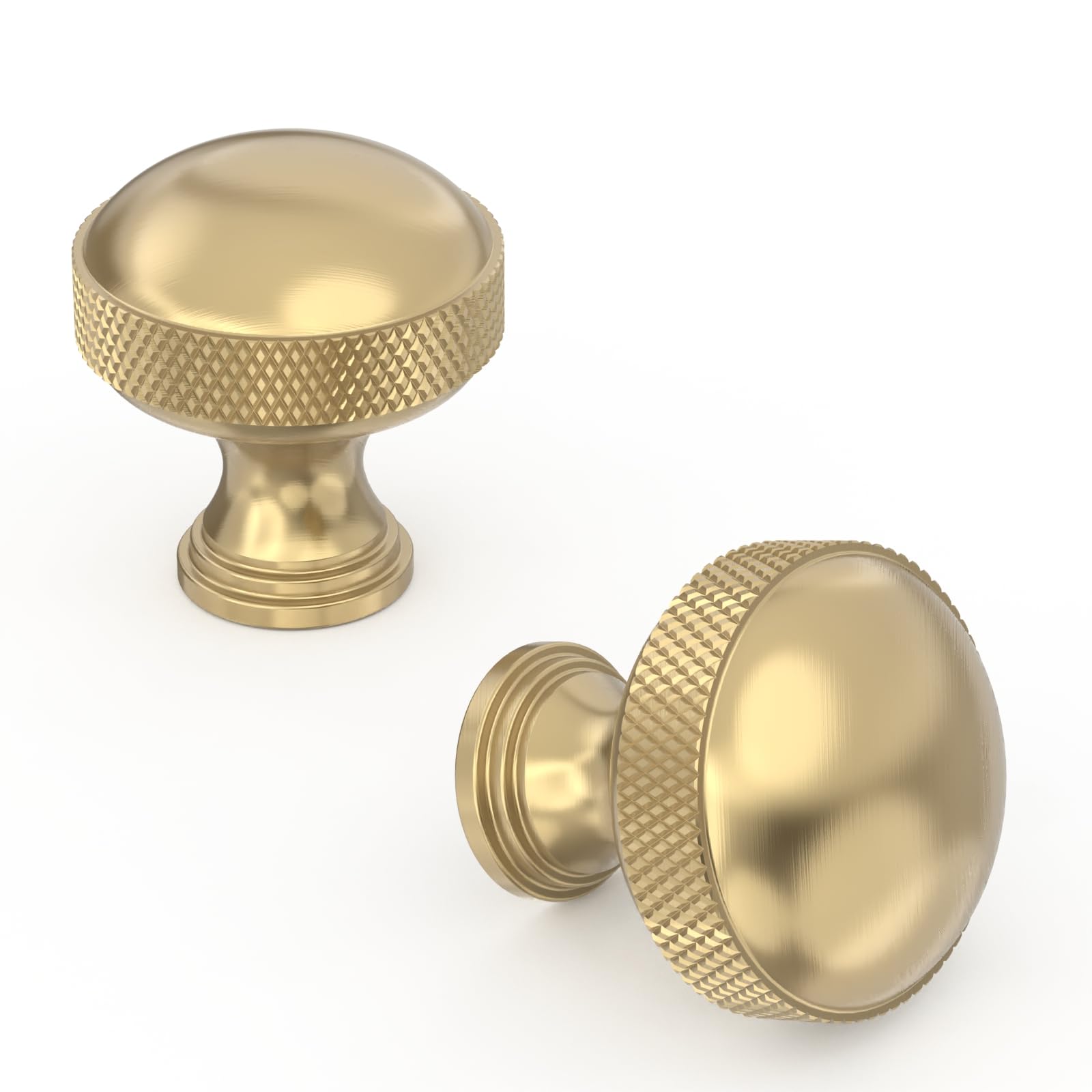 Asidrama 10 Pack 5 Inch(128mm) Brushed Satin Nickel Cabinet Pulls Knurled Kitchen Cabinet Handles, Cabinet Pulls Kitchen Cabinet Hardware for Cupboard Drawer Pulls — Amazon image 17
