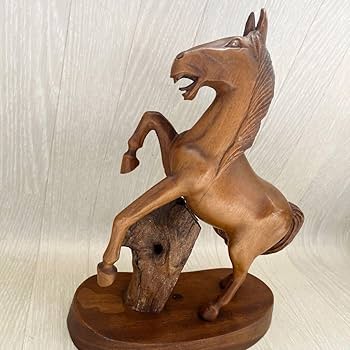 Amazon.co.jp: 飼い主求む木製馬オブジェ木彫りインテリア置物レトロ Amazon.co.jp: 飼い主求む木製馬オブジェ木彫りインテリア置物レトロ