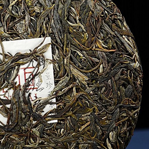 Miniatura 4 de Dian Mai Limited Collection Series 2017 Old Spring Class 500 Years Old Tree Pu'er Tea 12.59ozPiece          2017