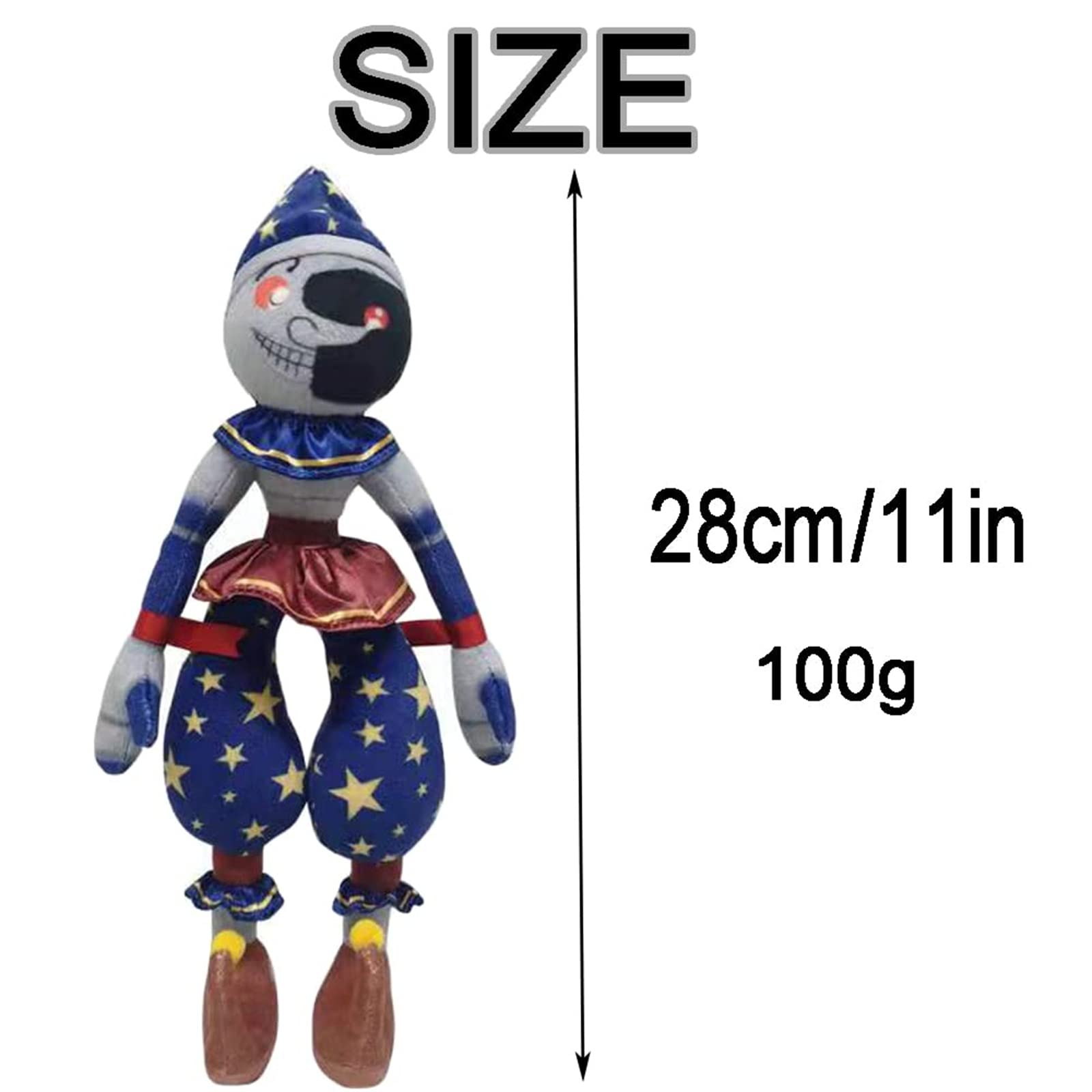 Amazon.co.jp: 28cmサンドロップとムーンドロップFNAFぬいぐるみ