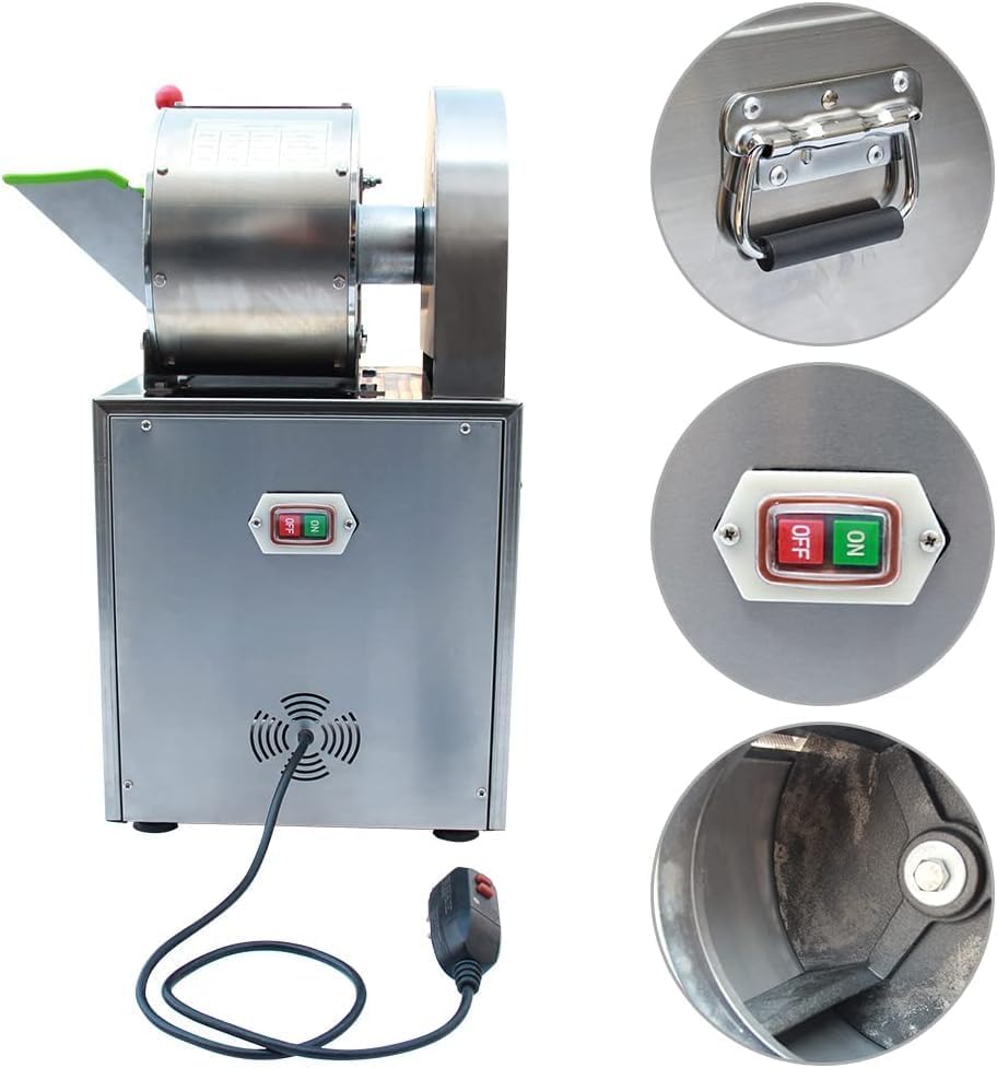Cortadora Comercial de Papas 1500W Máquina Automática Centrífuga miniatura 6