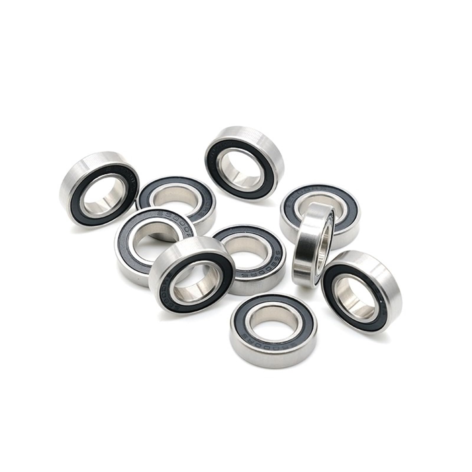 6800 2RS Rodamiento de Bolas Ranura Profunda 61800RS 6800RS Sección Delgada