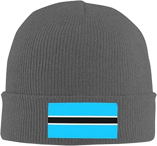 Botswana Botswanan Flag Beanie Knit Hat Winter Fall Headwear for Men Women Warm