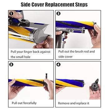 Dyson - ★step★ Amazon.com - Odashen Roller Brush Bar End Cap Cover