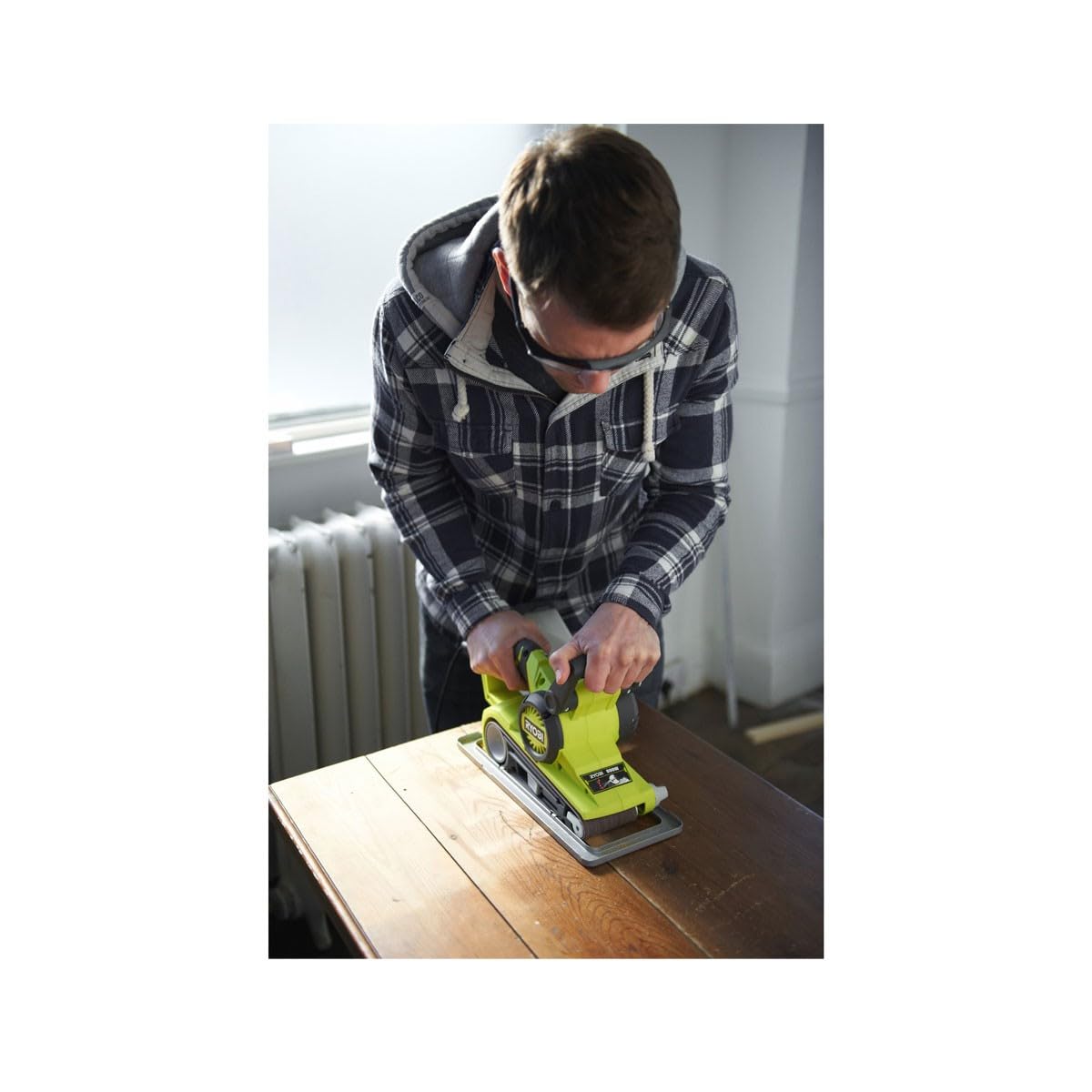 Combo Ryobi inalámbrico 18V | Amoladora, Taladro, Lijadora, Sierra con 2 baterías