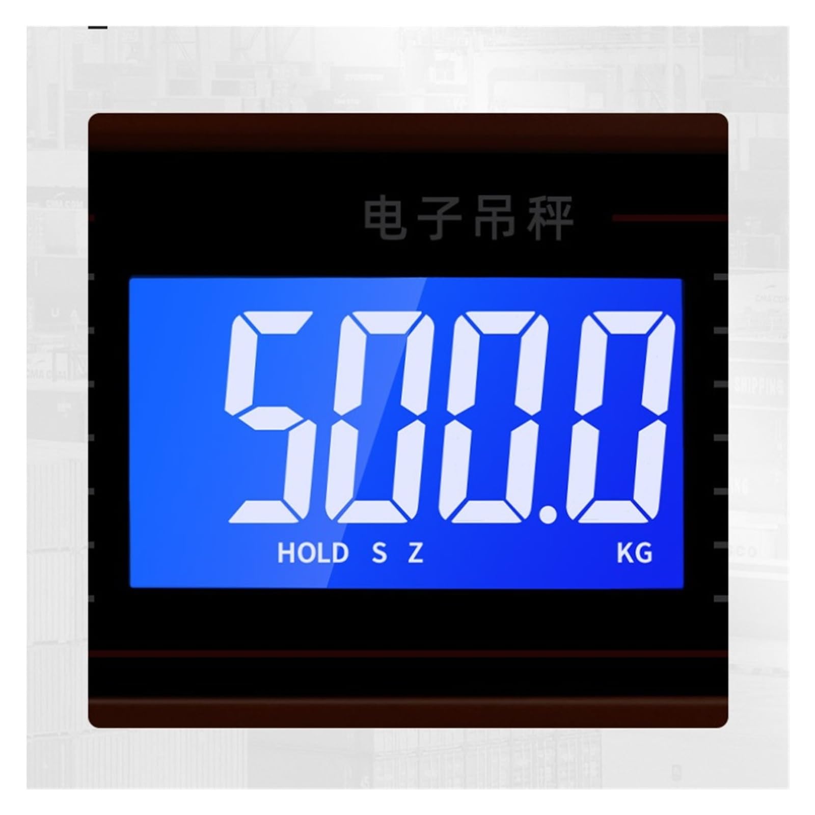 Báscula de grúa colgante industrial Lagre LCD digital 500/1000 kg Báscula de grúa Peso portátil industrial electrónico gancho grúa báscula colgante granja casera for granjas polipasto grande