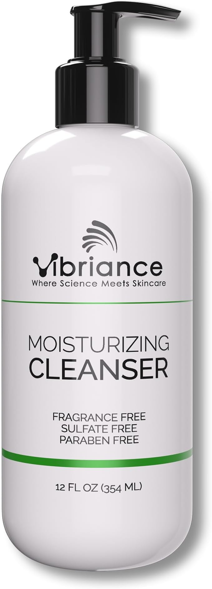 - Vibriance Moisturizing Cleanser, Oil-to-Foam Face Wash with Niacinamide, Shea Butter for Mature Skin - Hydrating Gentle Facial Cleanser, Sensitive Face Wash, Sulfate-Free, 12 fl oz