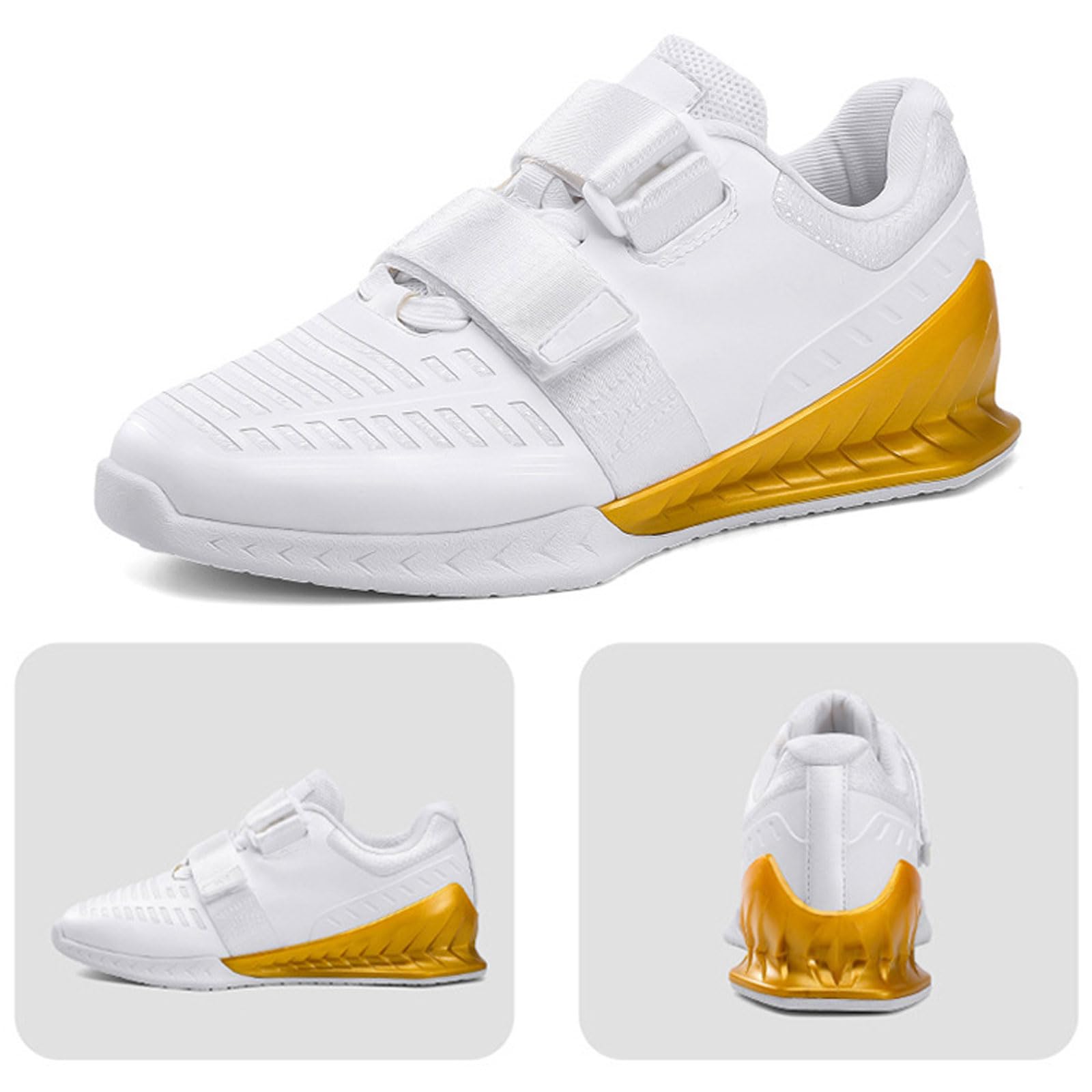 Scarpe da Sollevamento Pesi per Uomo e Donna,Scarpe da Squat da Stacco,Bodybuilding di Sollevamento Pesi Scarpe,Comode,Antiscivolo,per Fitness Indoor,Cross-Trainer